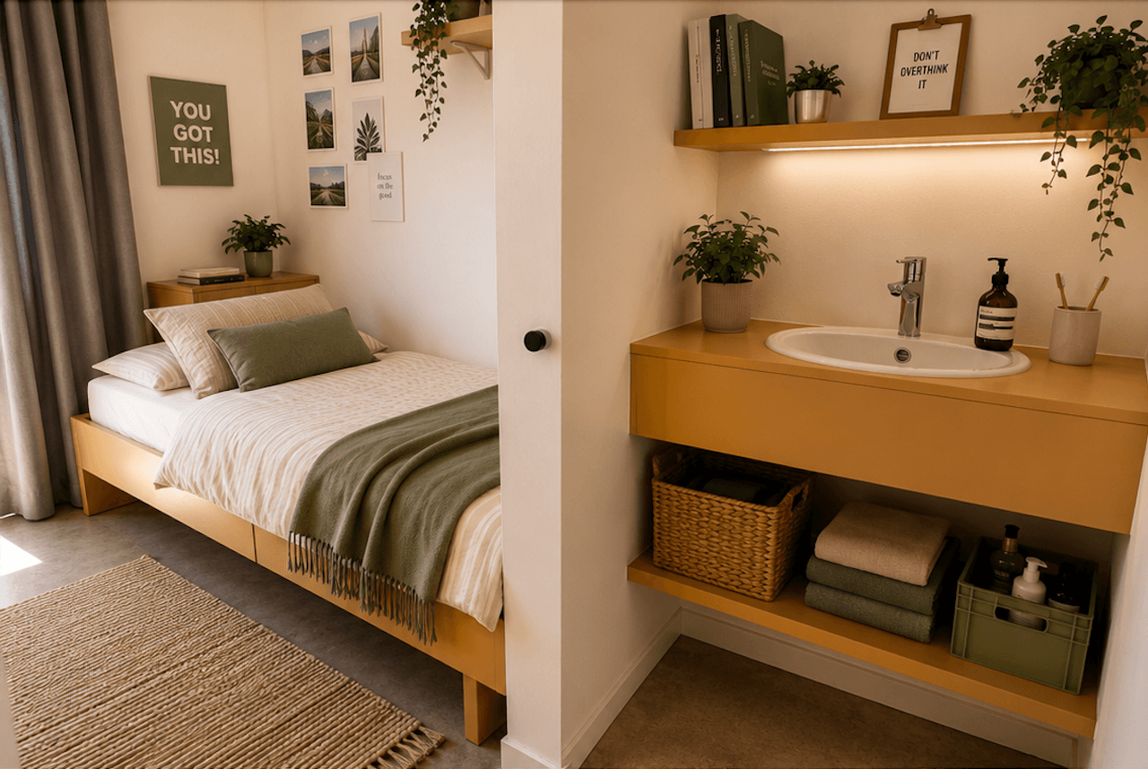Co-Housing Room at CityCampus