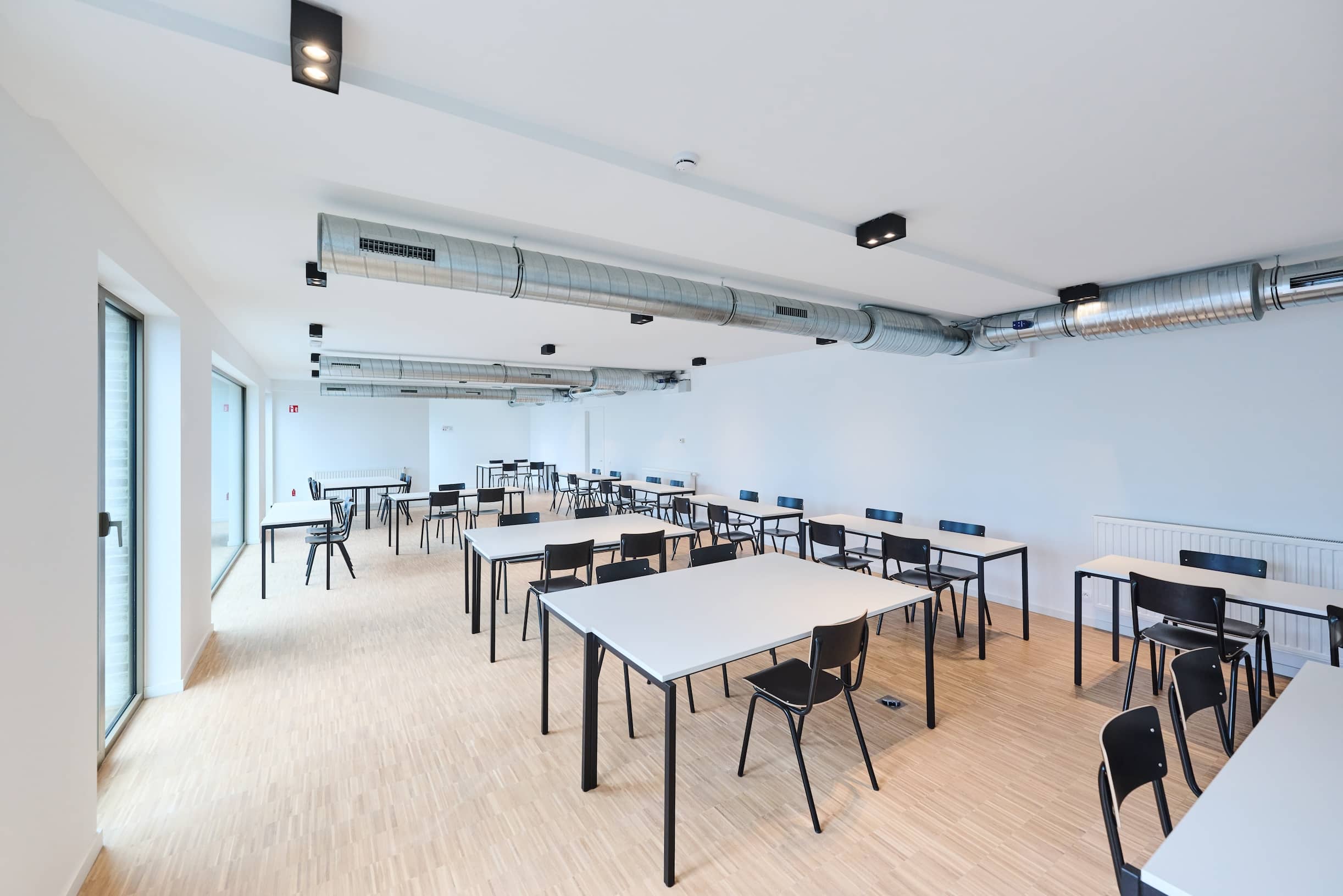 Communal student study room at CityCampus
